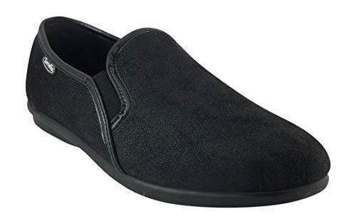 Chausson laine femme Semelflex Veronique 2 coloris bleu gris