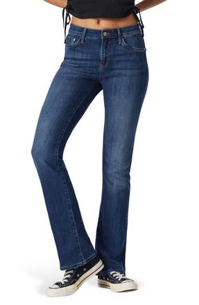 Mavi Molly Classic Mid Rise Bootcut Jeans in Indigo Supersoft at Nordstrom, Size 29 X 34