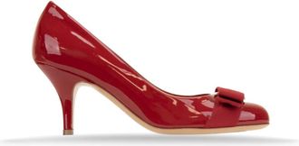 Ferragamo Pumps - Dames - Pumps - Rood - 36 EU - Leer - Schoenen