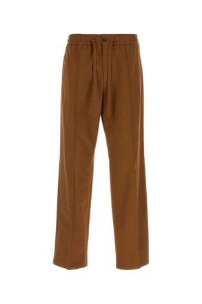 Valentino Garavani Brown Cotton Pant
