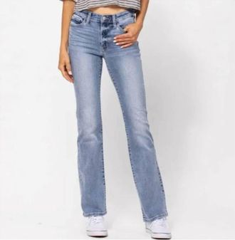 Judy Blue Minding My Own Denim Jeans In Light
