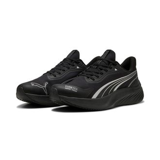 Puma Laufschuh PUMA POUNCE LITE PTX, Damen, Gr. 44, schwarz-weiss (puma schwarz, puma wei&szlig;), Textil, Schuhe Laufschuh