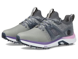 FootJoy HyperFlex Golf Shoes- Previous Season Womens Shoes Grey/Purple/Pink : 6.5 M, Synthetic