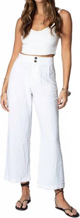 Stillwater All Summer Pant In White