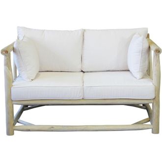 Milani Home Ventura - divano da 2 posti da esterno in teak