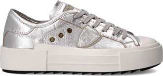 Philippe Model Haute Tennis Sneakers - Dames - Sneakers - Grijs - 36 EU - Leer - Schoenen