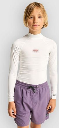 Billabong Re Issue Kids Licra manga larga blanco