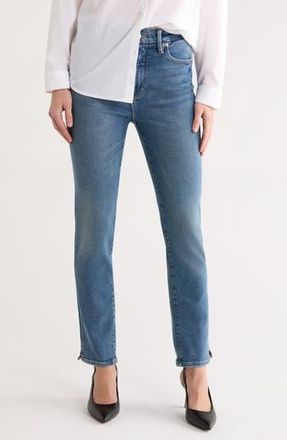 Good American Good Classic Slim Straight Jeans in Indigo850 at Nordstrom Rack, Size 6