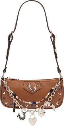 True Religion Chain & Studs Shoulder Bag