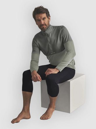 Ortovox Light Zip Neck Fleecejacke gr&uuml;n