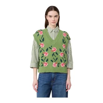 Max Mara Dames, Truien, Groen, Maat: XL