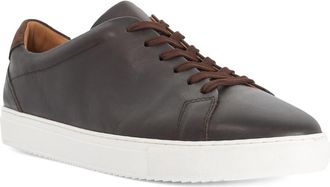 Dune London Trevons Low Top Sneaker in Dark Brown at Nordstrom, Size 13Us
