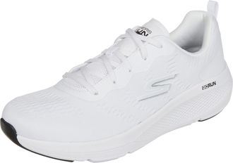 Skechers Womens GO Elevate Road Running Shoe, White Textile/Trim, 4.5 UK