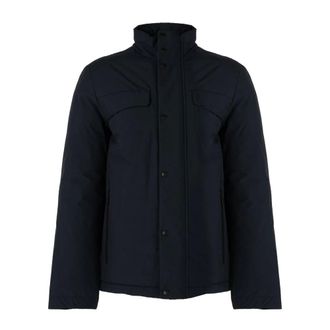 Geox Heren, Jassen, Blauw, Maat: 3XL Poliester