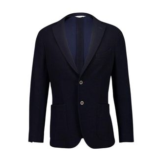 Boglioli Heren, Jassen, Blauw, Maat: M Katoen