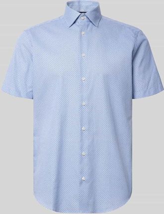 Christian Berg Regular Fit Business-Hemd mit Kentkragen in Bleu, Gr&ouml;&szlig;e 37/38