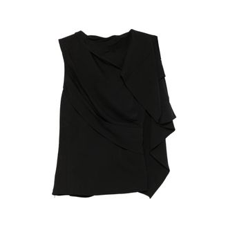 Entire studios Odeon Asymmetric Draped Top