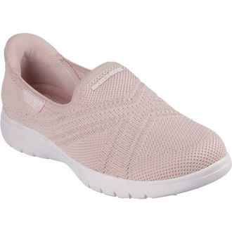 Skechers On-the-GO Flex Excellency Textile WoMens Blush Trainers - Pink - Size UK 5