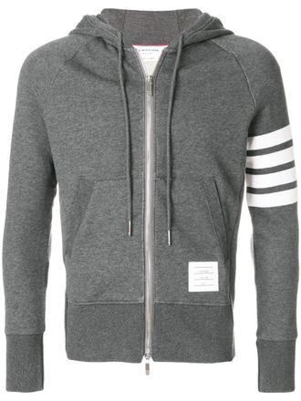 Thom Browne Grey logo stripes Hoodie