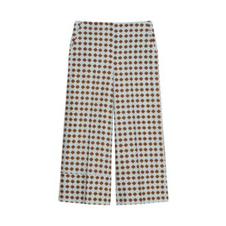 iBlues Cropped Trousers, female, Multicolor, Size: XL Iblzigrino Trousers