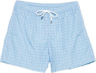 Fedeli Badmode, Heren, Blauw, S, Polyester, Swim Shorts