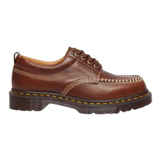 Dr. Martens Lowell Moc Toe Shoe - Heren - Veterschoenen - Bruin - 43 EU - Leer - Schoenen
