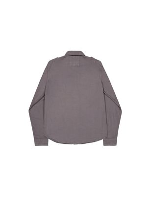 Alpha Industries Oversize-Shirt ALPHA INDUSTRIES Urban Military Shirt, Herren, Gr. 3XL, grau (vintage grau), Obermaterial: 100% Baumwolle, Shirts Oversize-Shirt