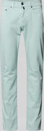 Pierre Cardin Regular Fit Jeans mit Label-Detail Modell Lyon in Mint, Gr&ouml;&szlig;e 32/30