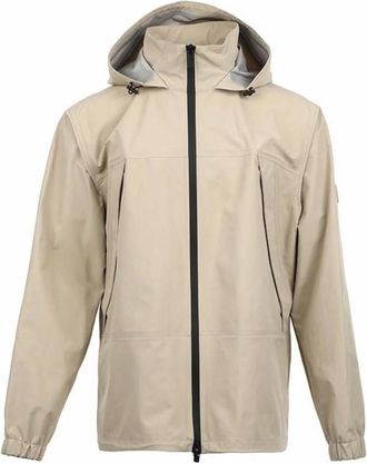Burberry Horsehead Rubber Logo Hooded Jacket, Size X-Large