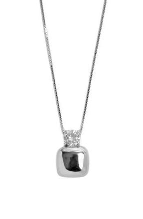 Argento Vivo Scarlette Cubic Zirconia Cushion Pendant Necklace at Nordstrom Rack