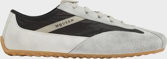 Alexander McQueen Men & apos;s Boxe Mixed Media Low-Top Sneakers