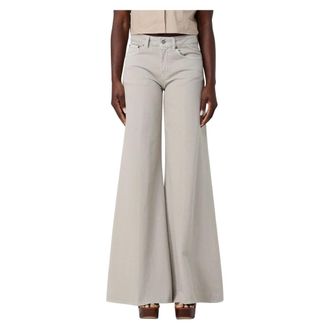 Dondup Dames, Jeans, Grijs, Maat: W31 Katoen