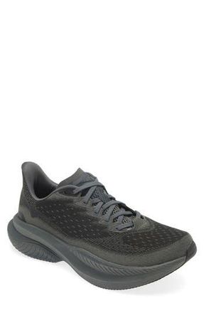 Hoka One One Mach 6 Running Shoe in Black /Black at Nordstrom Rack, Size 10.5