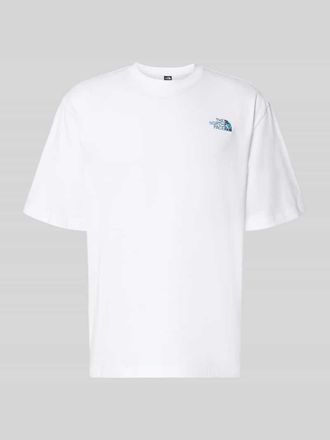 The North Face Oversized T-Shirt mit Logo und Rundhalsausschnitt in Weiss, Gr&ouml;&szlig;e XXL