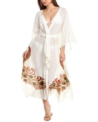 Juan de Dios Juan De Dios Morena Silk Kaftan