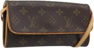 Louis Vuitton Pre-owned Cross Body Bags, female, Brown, Size: ONE SIZE Pre-owned Vintage Monogram Shoulder Bag