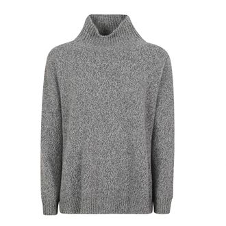 Max Mara Borgia Turtleneck - Dames - Truien - Grijs - Maat: XS Wol