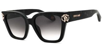 Roberto Cavalli SRC066M 0981 Mens Sunglasses Black Size 55