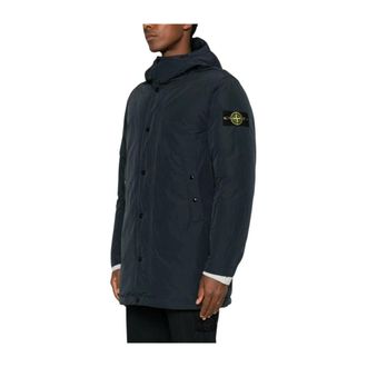 Stone Island Uomo, Giacche, Blu, XL, new