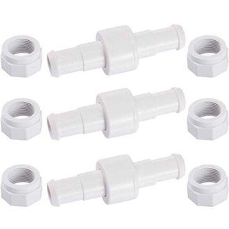 OEM Juego De 3 Conectores De Manguera Giratorios D20 Con 6 Boquillas D15 Compatibles Con El Robot Limpiafondos Zodiac Polaris 180 280 380 - Crezuo