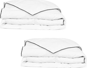 vidaXL Winter Down Duvet 2 pcs 140x200 cm Vidaxl