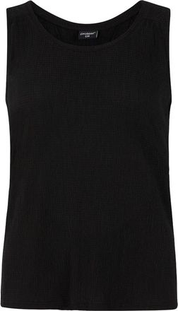 Protest Kurzarmshirt PROTEST SINGLET PRTFIELD, Damen, Gr. XXL, schwarz (true schwarz), Obermaterial: 96% Polyester PES. 4% Elasthan EL., Shirts Kurzarmshirt