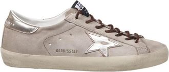 Golden Goose Super Star Suede Sneakers - Heren - Sneakers - Beige - 41 EU - Su&egrave;de - Schoenen