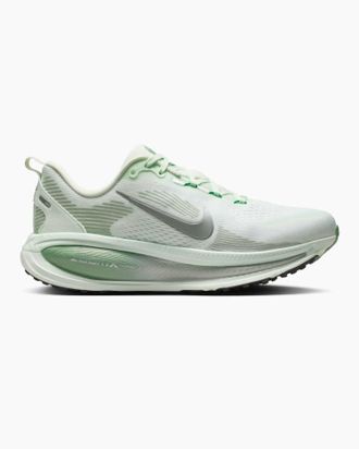 Nike Womens Vomero 18 Road Running Shoes In Barely Green/steam/light