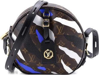 Louis Vuitton Boite Chapeau Souple Bag Limited Edition LOL League of Legends Monogram Canvas MM crossbody bag - Zwart