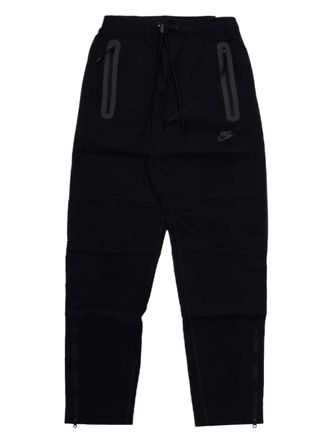Nike Tech Black woven trousers - men - Spandex/Elastane/Polyester/Nylon - L