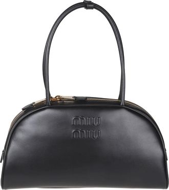 Miu Miu Tassen, Dames, Zwart, ONE Size, Bauletto Schoudertas