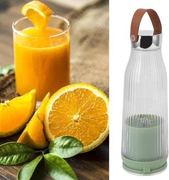 OEM Licuadora Port&aacute;til De 420 Ml, Mini Extractor De Jugo Recargable Por Usb, Licuadora Personal Port&aacute;til, Cuchillas Duraderas De Acero Inoxidable