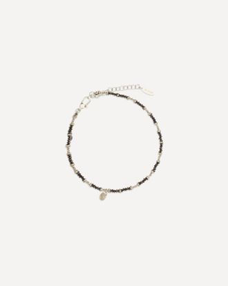 Brunello Cucinelli Hematite and 925 sterling silver Anklet Female UNI