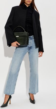 Toteme Tweed Blazer, Womens, Black